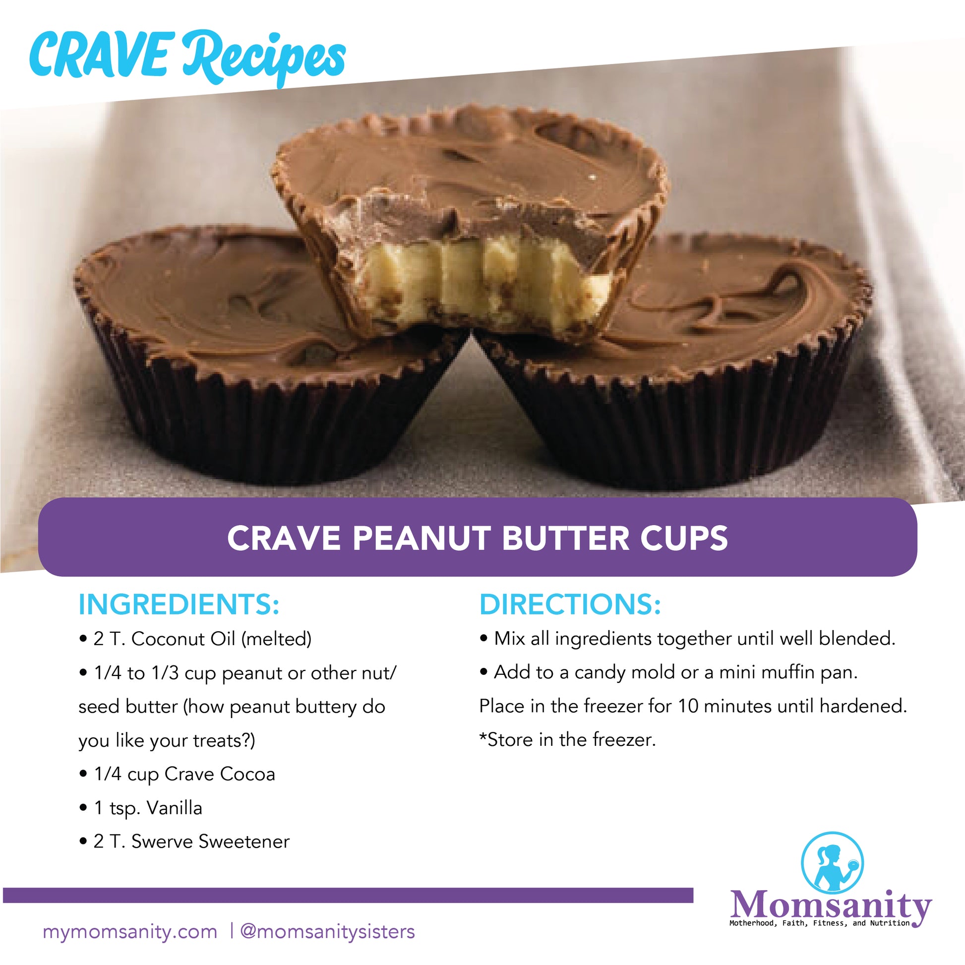 Crave Cocoa Powder Recipe for Homemade Peanut Butter Cups