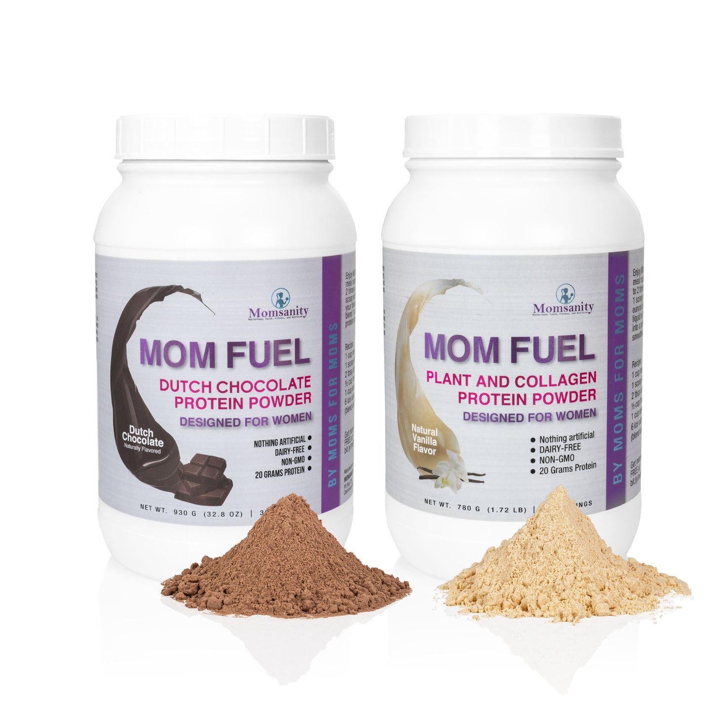 2 FUEL Mom Fuel Protein Powder - Choose Your Flavors Bundle and Save