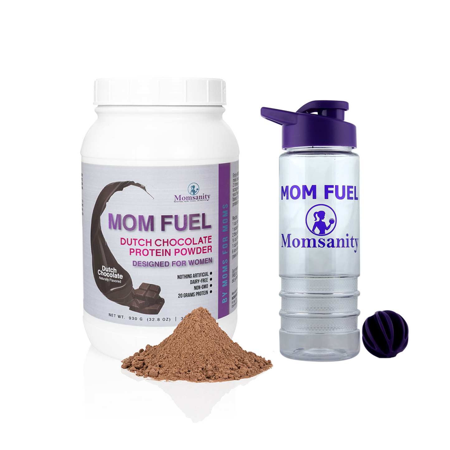 Mom Fuel and Shaker Bundle