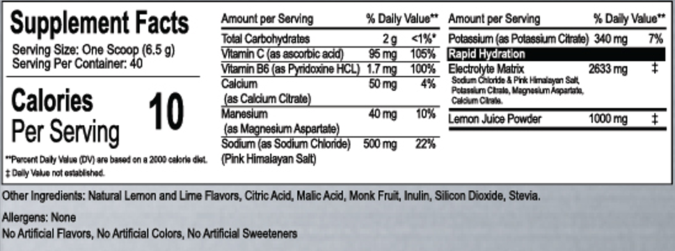 ELECTROLYTES