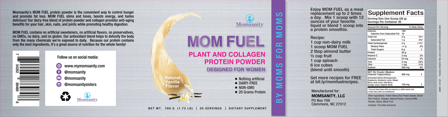 Mom Fuel and BCAA Bundle and Save - Choose Your Flavors