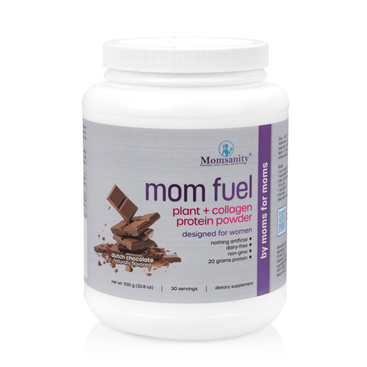 Mom Fuel Plant-Based Protein and Collagen Powder