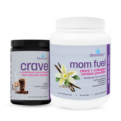 Chocolate Bundle: Crave and Natural Vanilla Mom Fuel