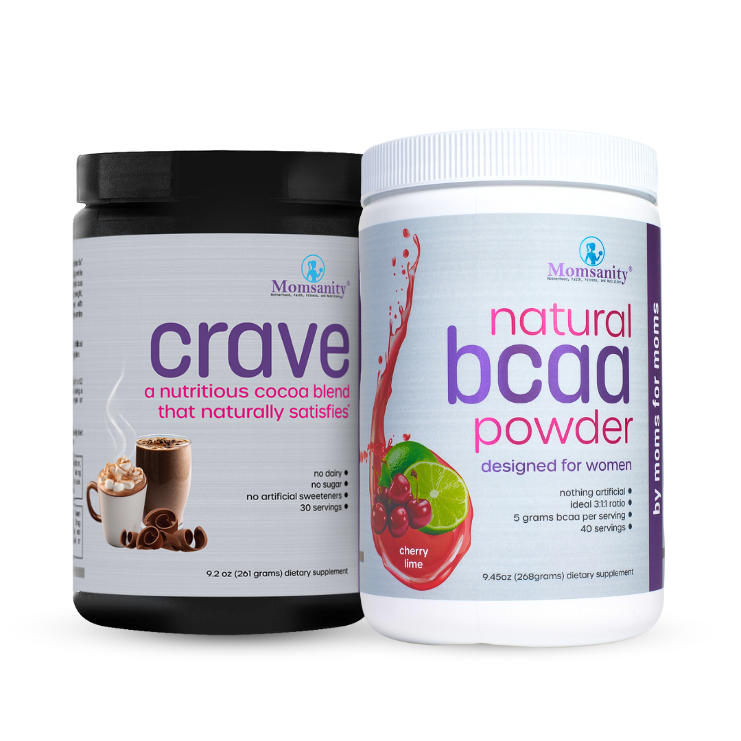 BUNDLE AND SAVE: Stop the Cravings Bundle with Momsanity Crave and BCAAs