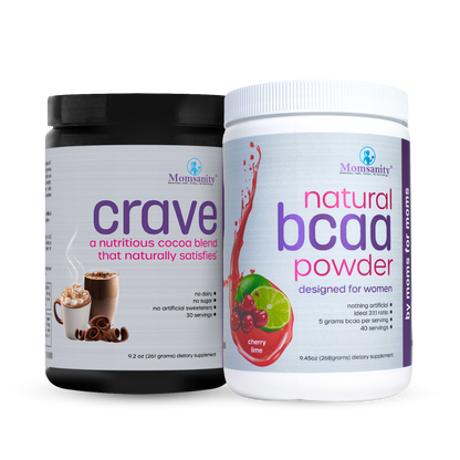 BUNDLE AND SAVE: Stop the Cravings Bundle with Momsanity Crave and BCAAs