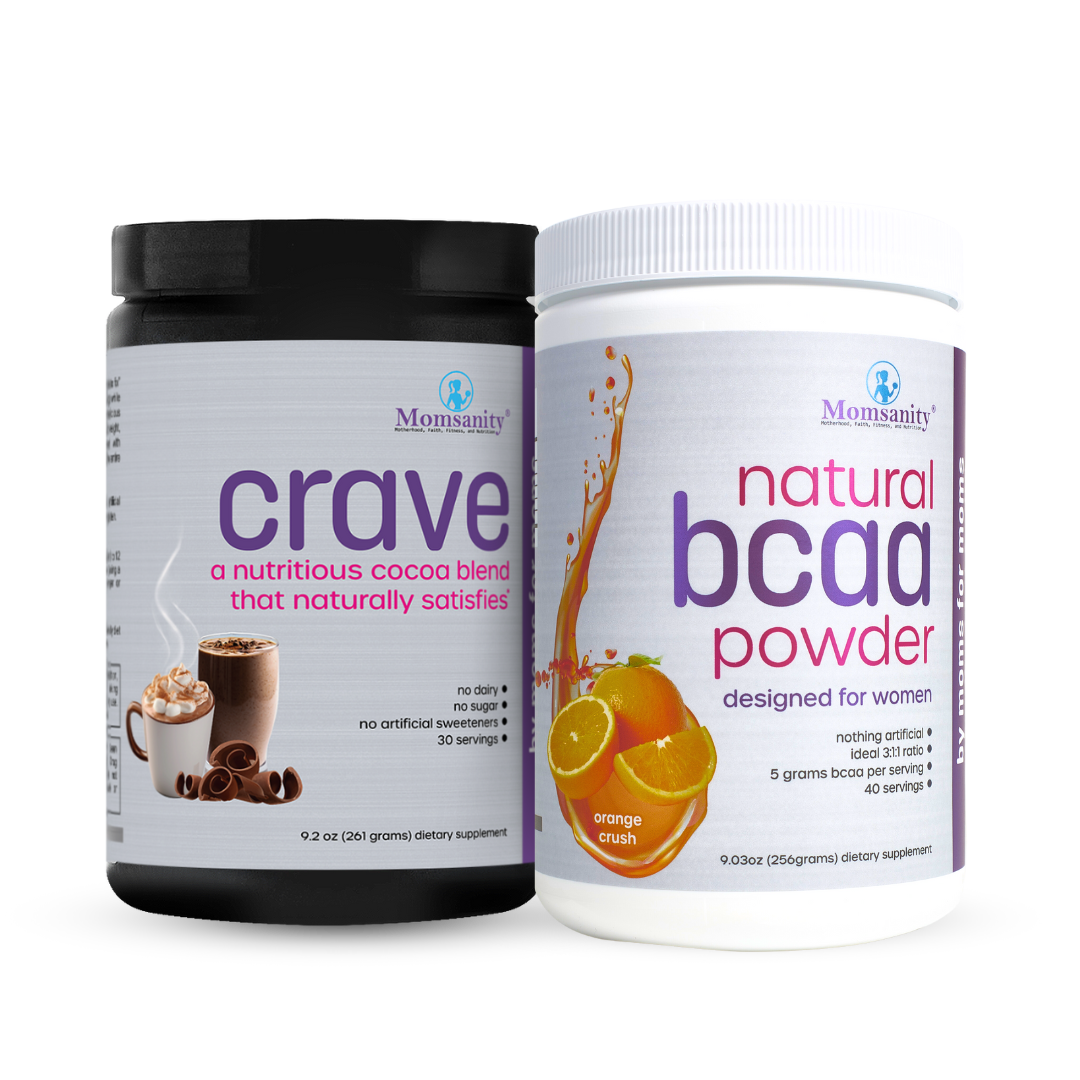 BUNDLE AND SAVE: Stop the Cravings Bundle with Momsanity Crave and BCAAs