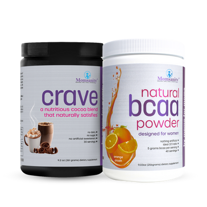 BUNDLE AND SAVE: Stop the Cravings Bundle with Momsanity Crave and BCAAs