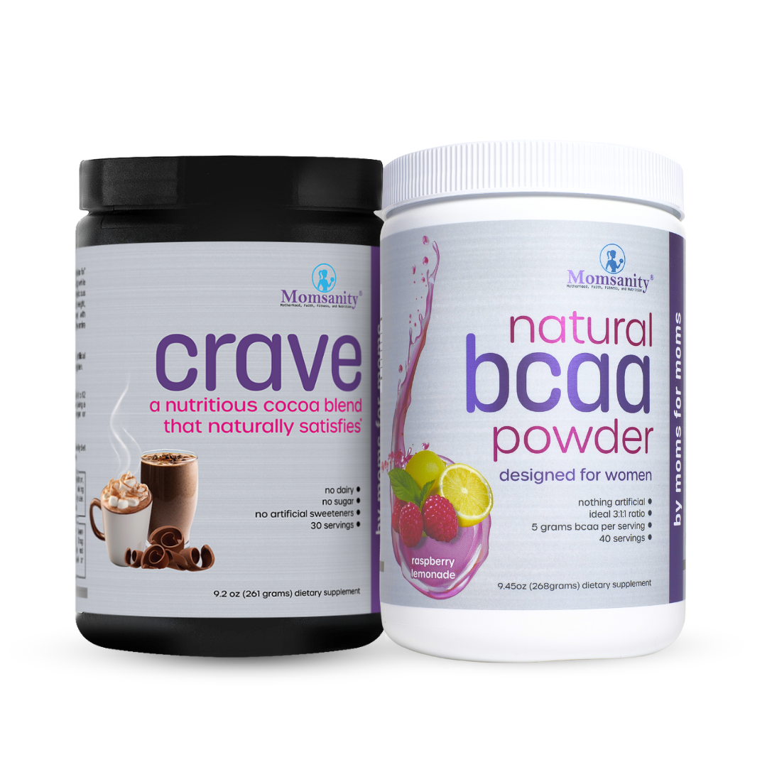 BUNDLE AND SAVE: Stop the Cravings Bundle with Momsanity Crave and BCAAs