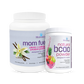Mom Fuel and BCAA Bundle with Natural Vanilla Mom Fuel and Fruit Punch BCAAs