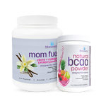 Mom Fuel and BCAA Bundle with Natural Vanilla Mom Fuel and Fruit Punch BCAAs