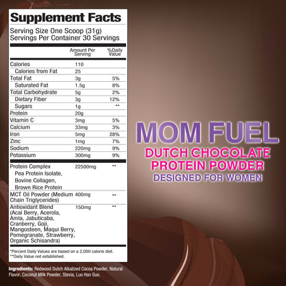 2 FUEL Mom Fuel Protein Powder - Choose Your Flavors BUNDLE AND SAVE
