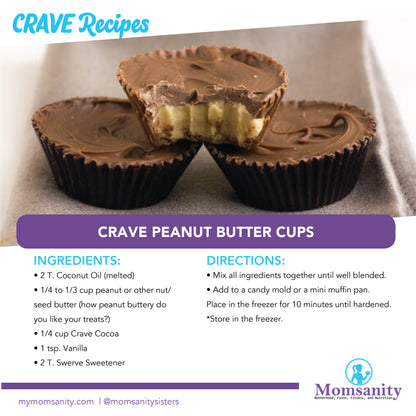 Crave Cocoa Powder Recipe for Homemade Peanut Butter Cups