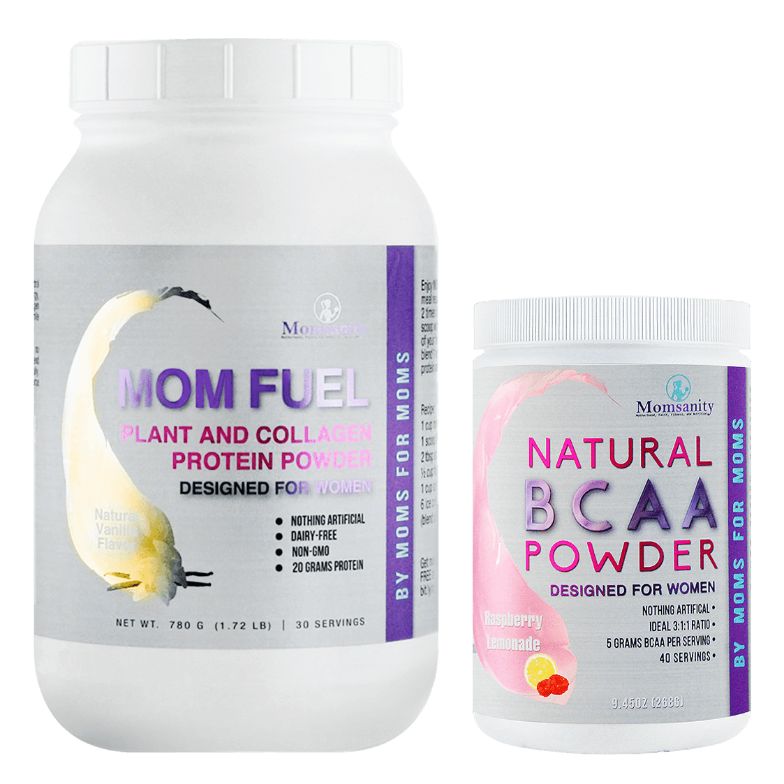 Mom Fuel and BCAA Bundle and Save - Choose Your Flavors